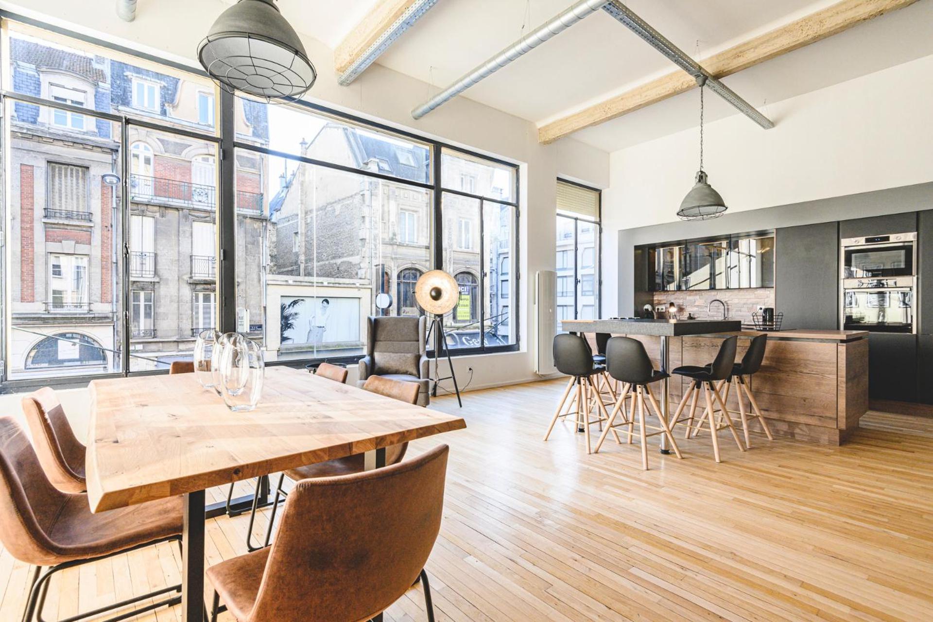 Apartment Ikizen Prestige - Loft Du Cadran - Parking Prive Reims